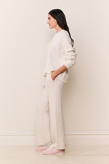 Fraya Cable Knit Lounge Pant