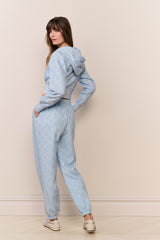 Lillia Bow Print Sweatpant