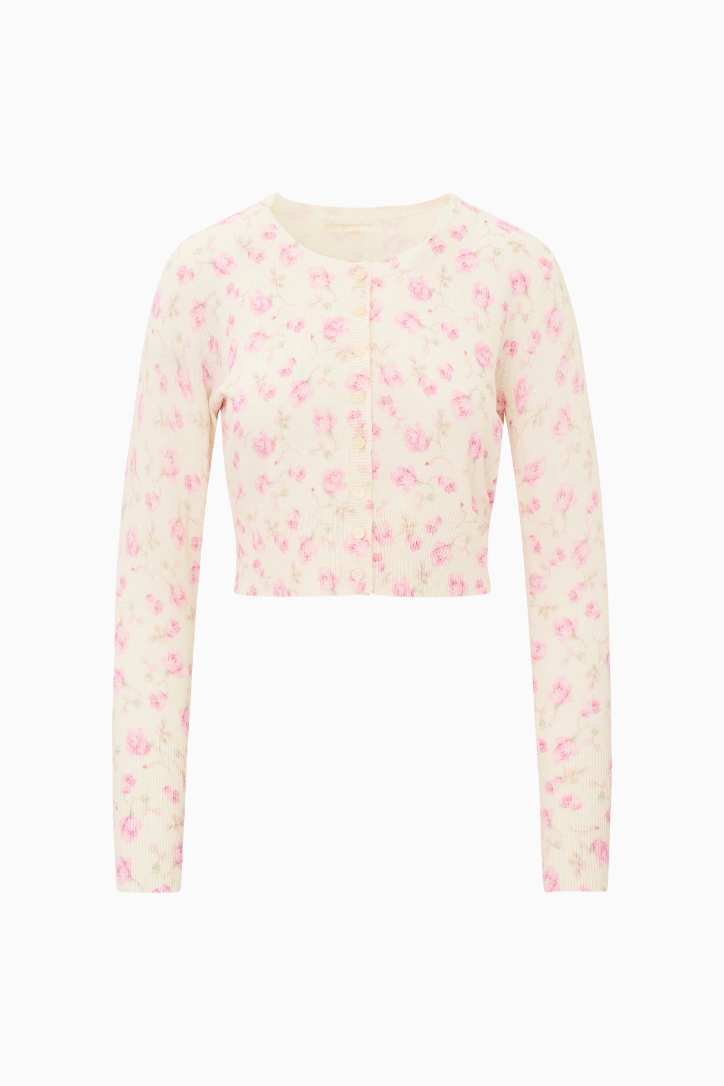 Adeanne Heirloom Print Cotton Cardigan