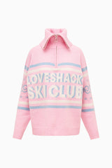 Mitsy Wool Ski Club Sweater