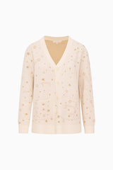 Mar Wool Celestial Jacquard Cardigan