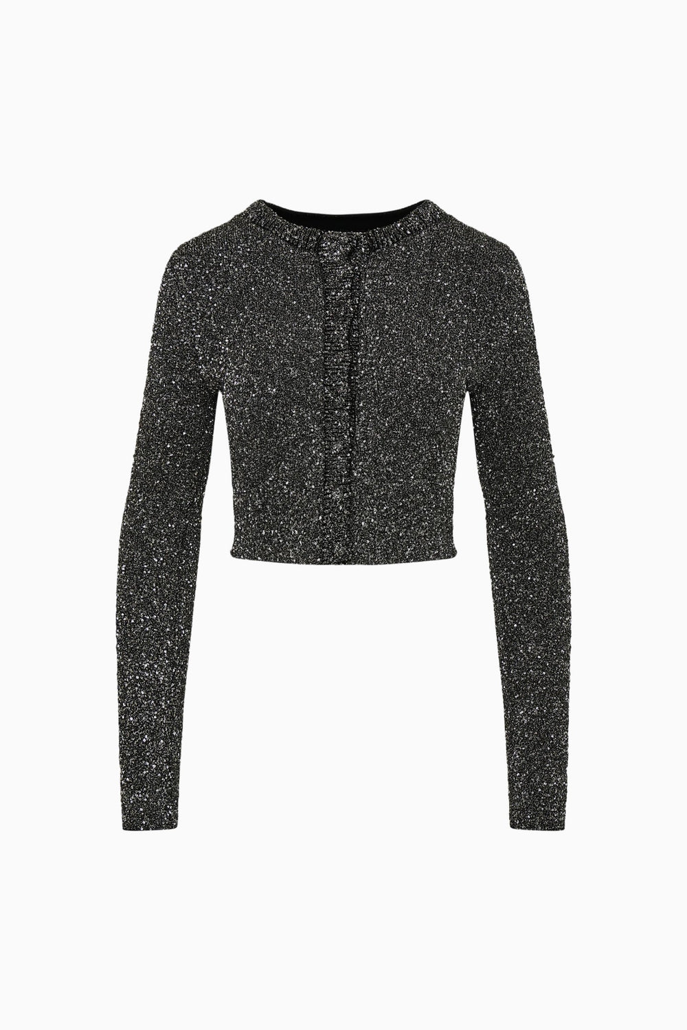 Ferra Sequin Stretch Knit Cardigan