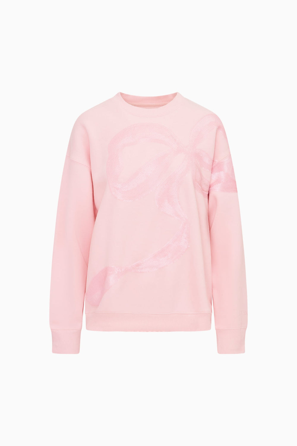 Palo Sequin Bow Fleece Pullover