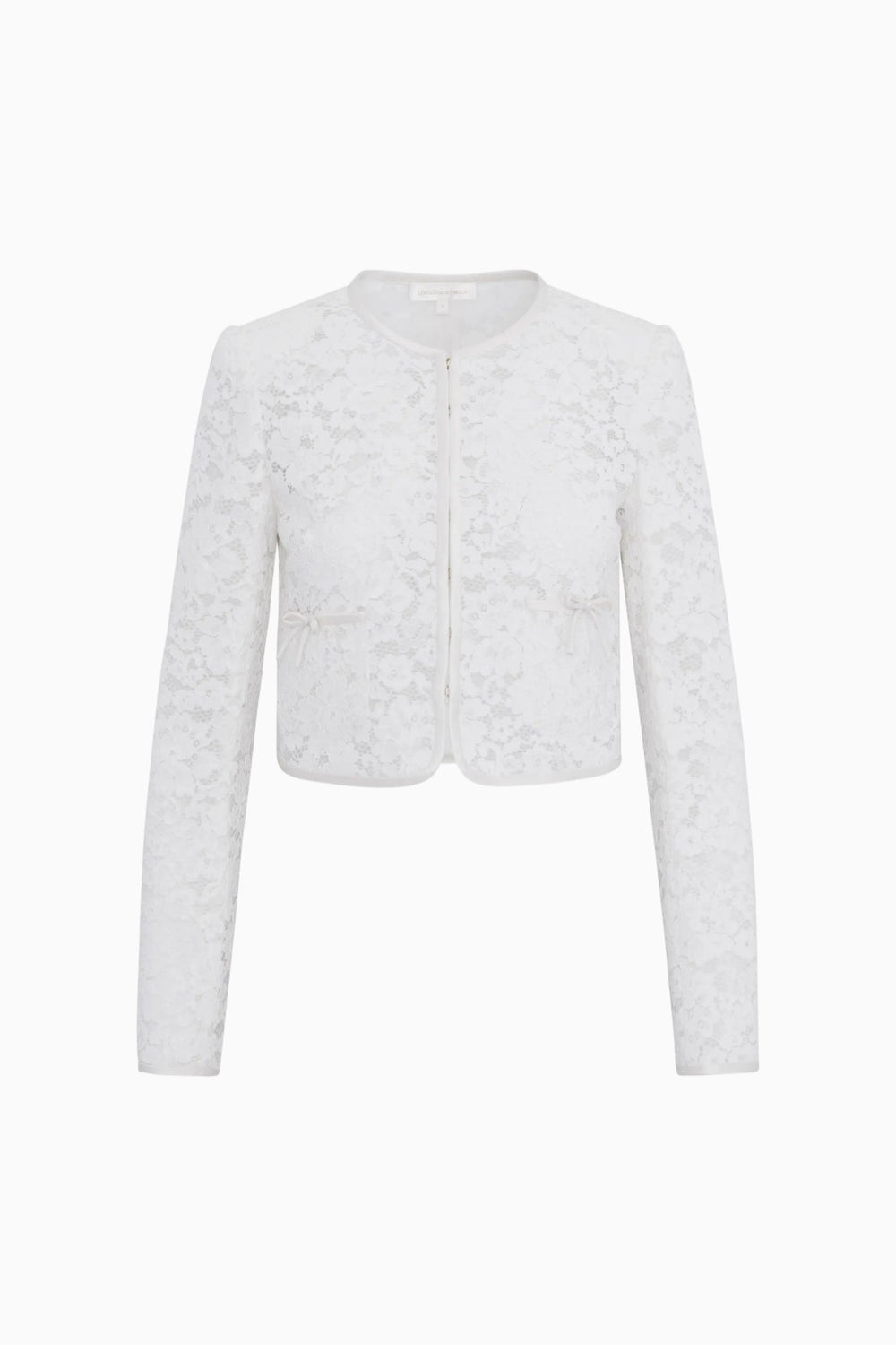 Junetta Cropped Lace Jacket