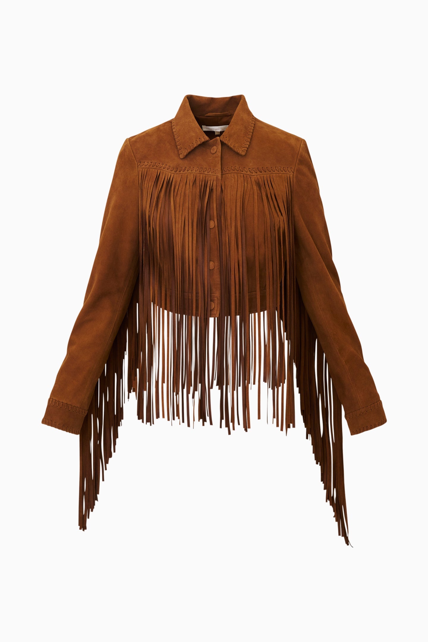 Maelis Suede Fringe Jacket