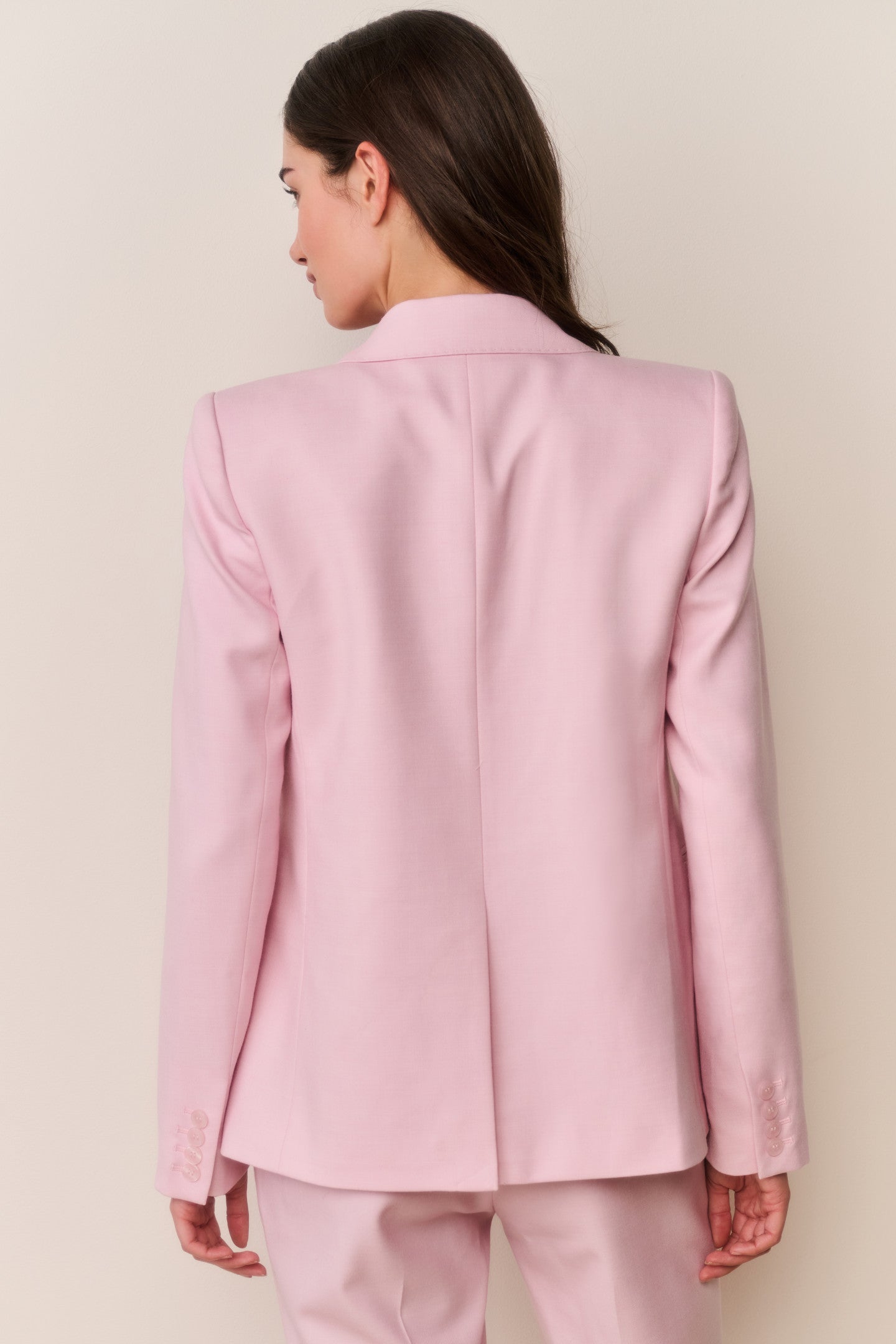 Gillian Linen-Cotton Bow Blazer