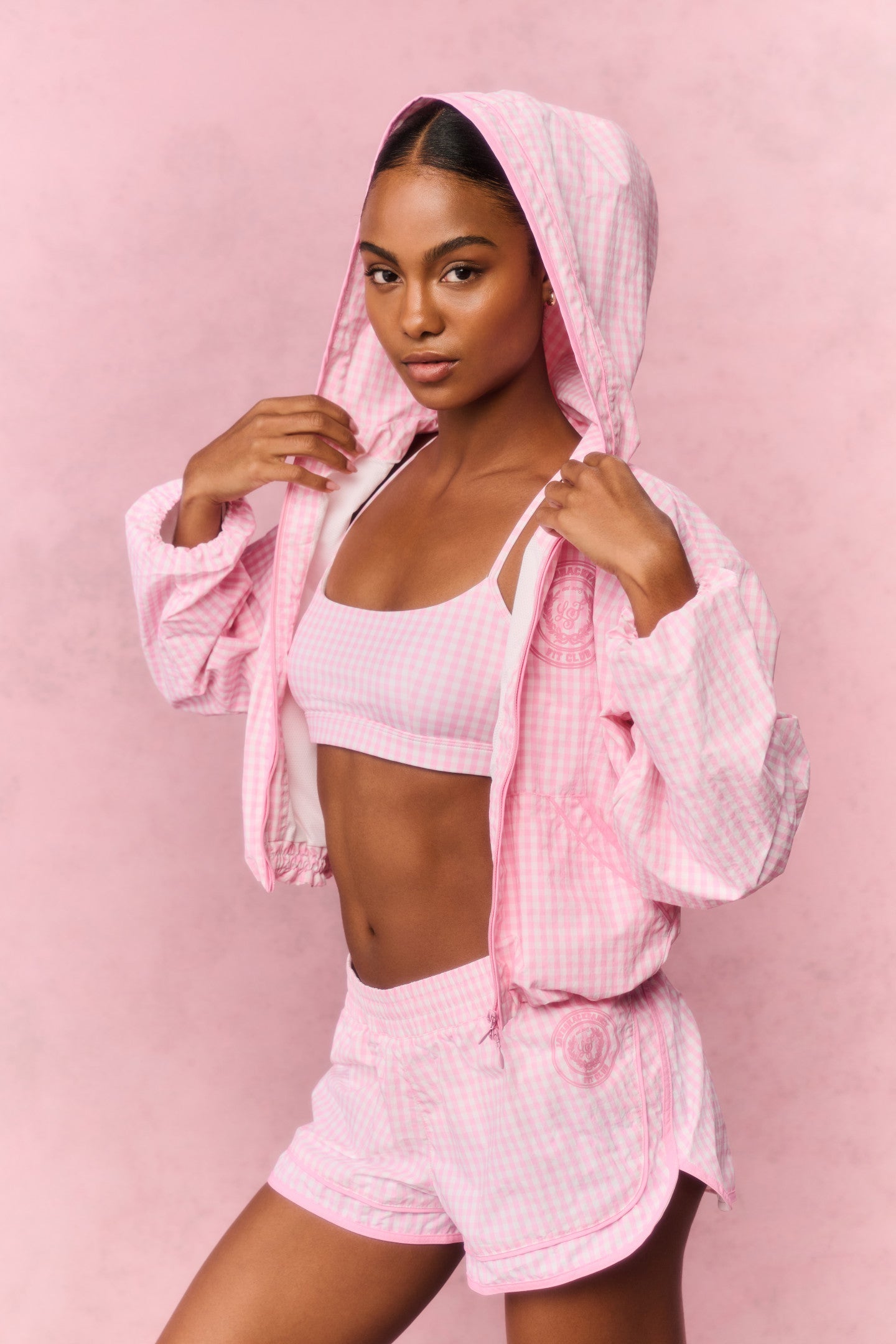 Kariana Gingham Windbreaker