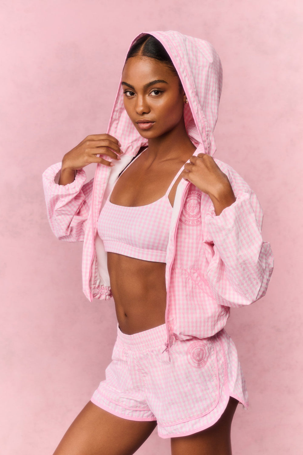 Kariana Gingham Windbreaker