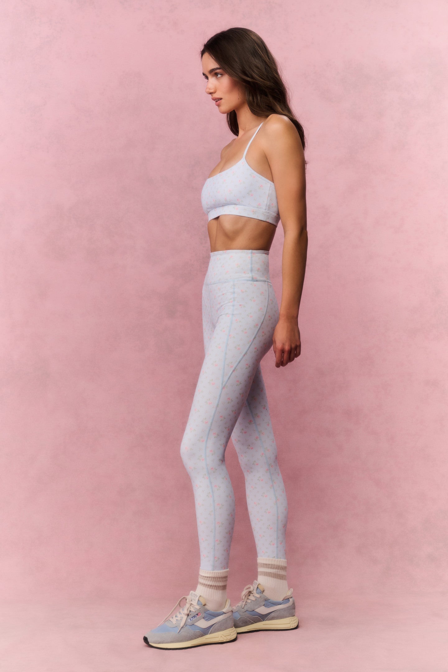 Highland Printed High-Waisted Legging