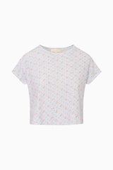 Rubin Cropped Cotton Tee