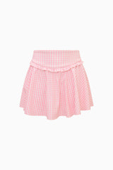 Tween Gingham Shanonly Active Skort