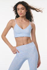 Erza Bow Print Active Bra