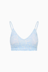Erza Bow Print Active Bra