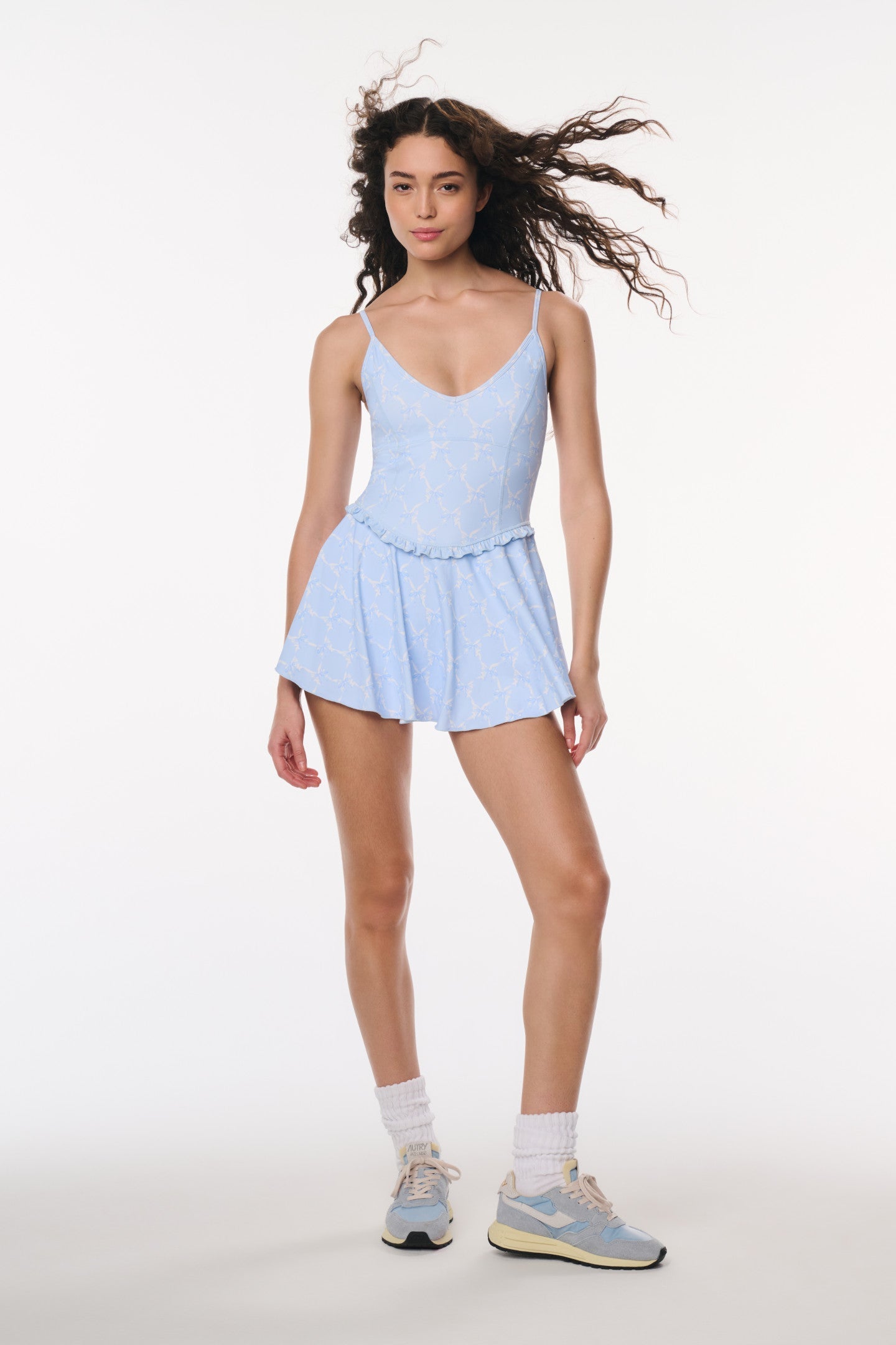 Ergo Bow Print Active Dress