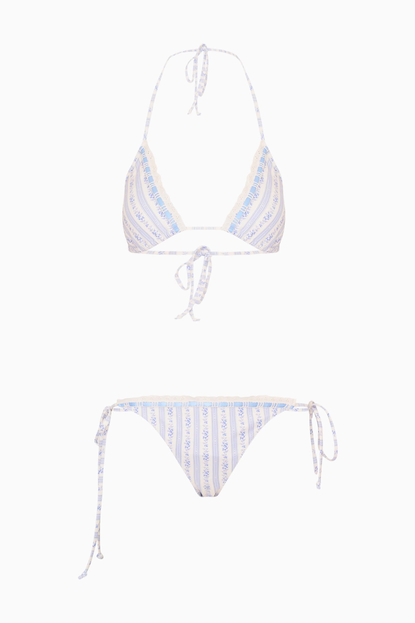 Harbor Floral Striped Bikini
