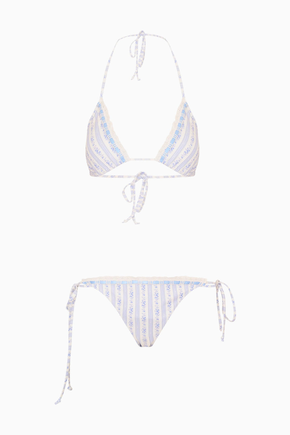Harbor Floral Striped Bikini