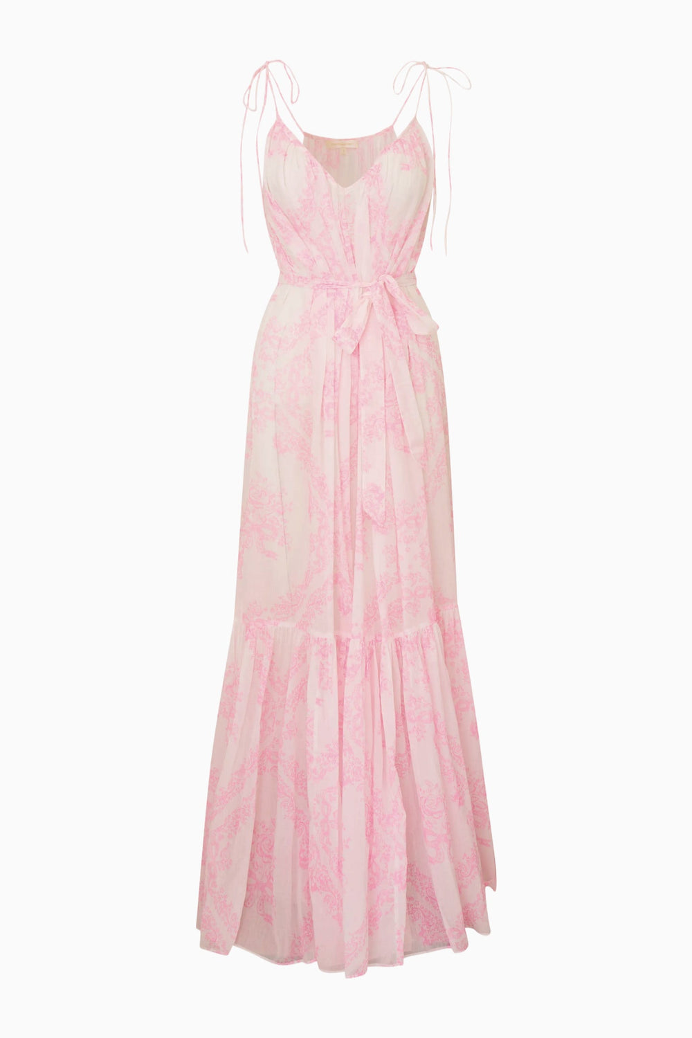 Hale Cotton Toile Print Cover-Up Dress