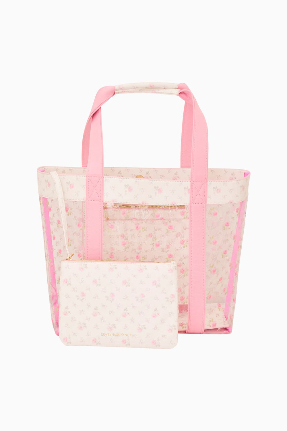 Marjorie Ditsy Floral PVC Tote