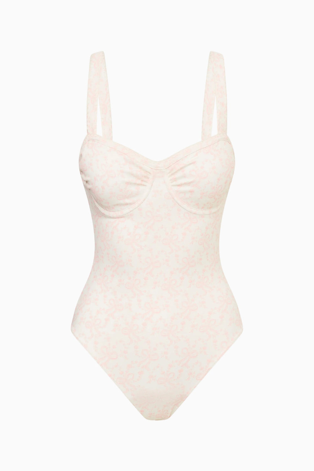 Brooksie Chantilly Bow One-Piece Swimsuit