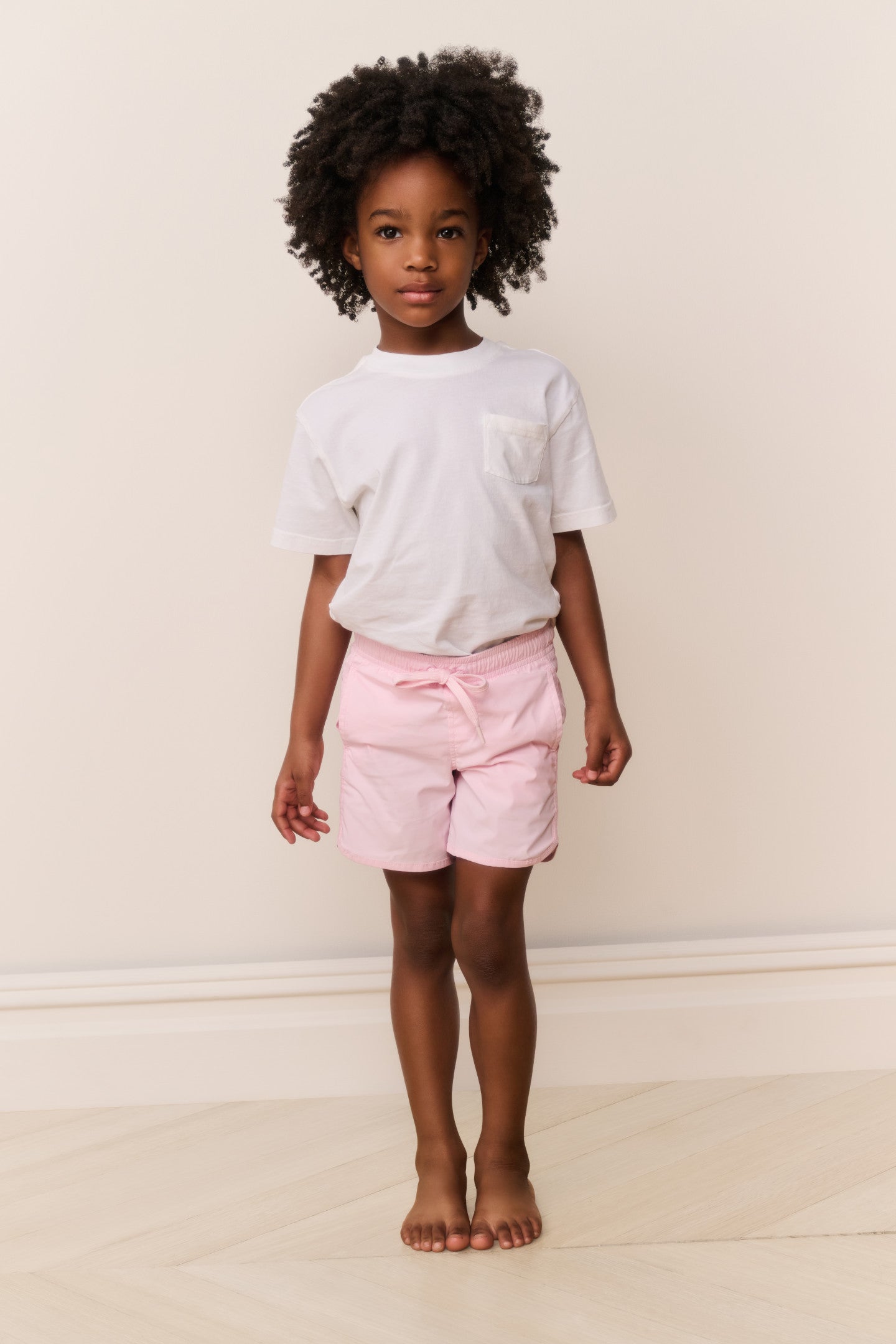 Boys Pink Swim Shorts