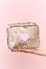 STATE x LoveShackFancy Gold Benson Toiletry Kit