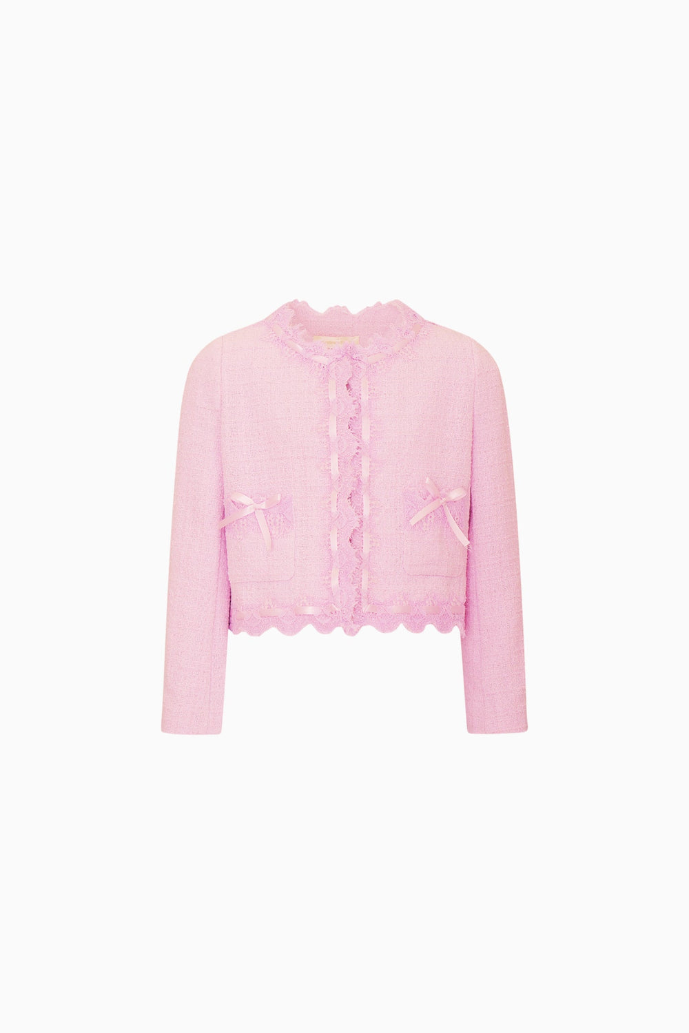 Little Girls Lace Tweed Erina Jacket