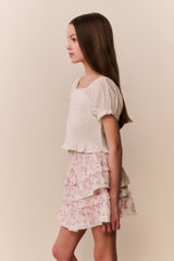 Tween Floral Blooms Billie Skirt