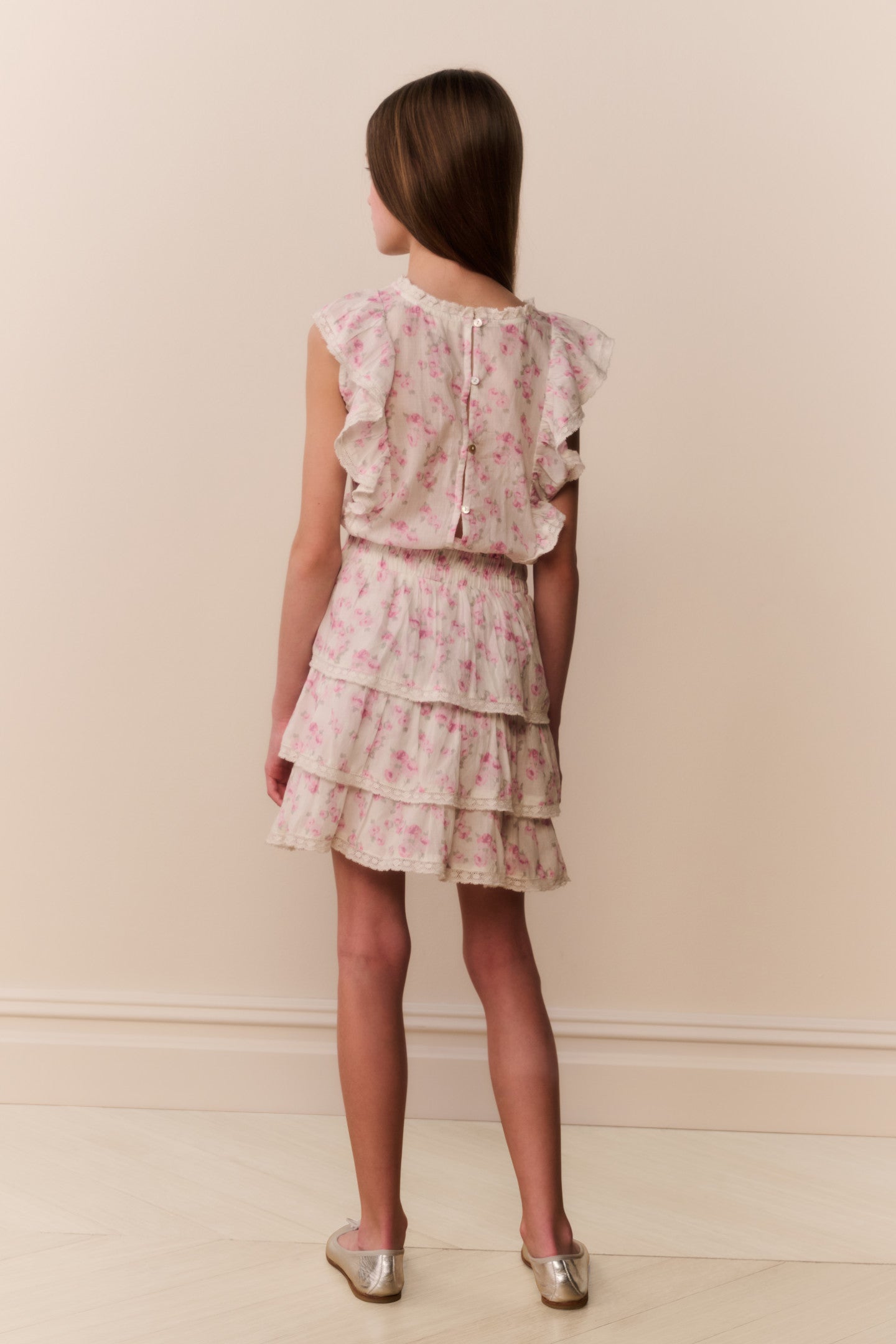 Tween Blooming Floral Decker Dress