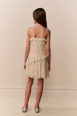 Tween Lomina Floral Chiffon Dress
