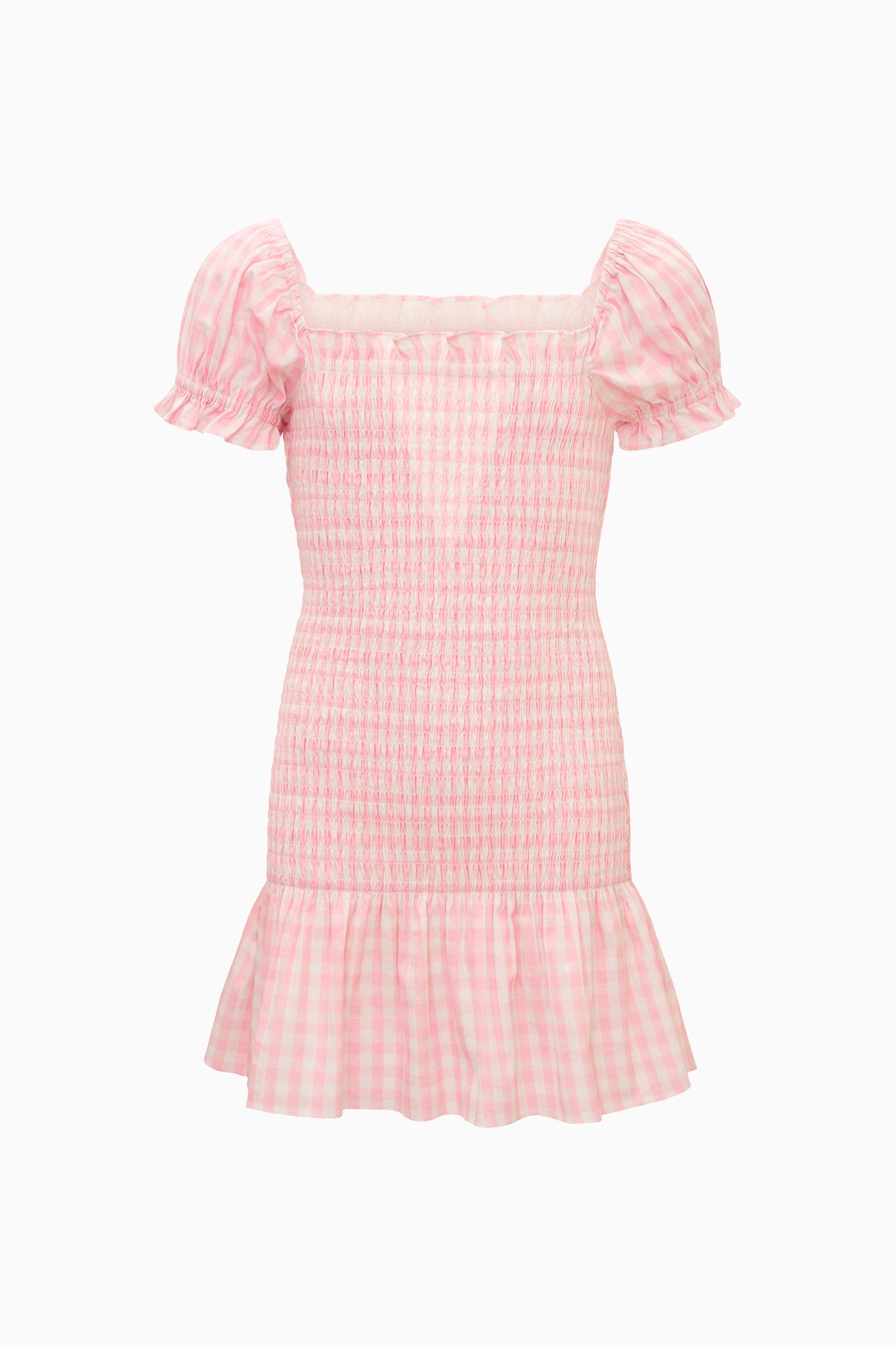 Tween Mosa Cotton Gingham Dress