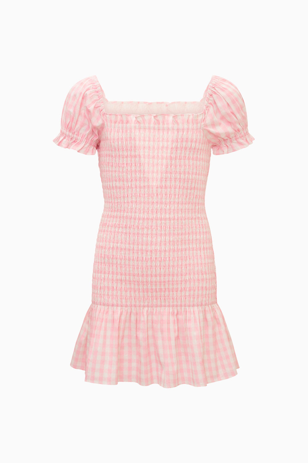 Tween Mosa Cotton Gingham Dress