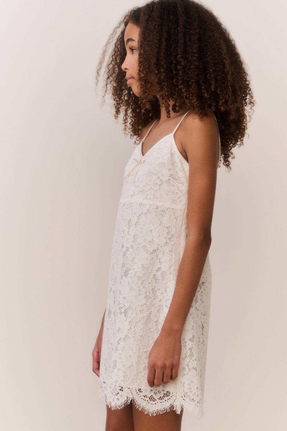 Tween Petaline Lace Mini Dress