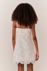 Tween Petaline Lace Mini Dress