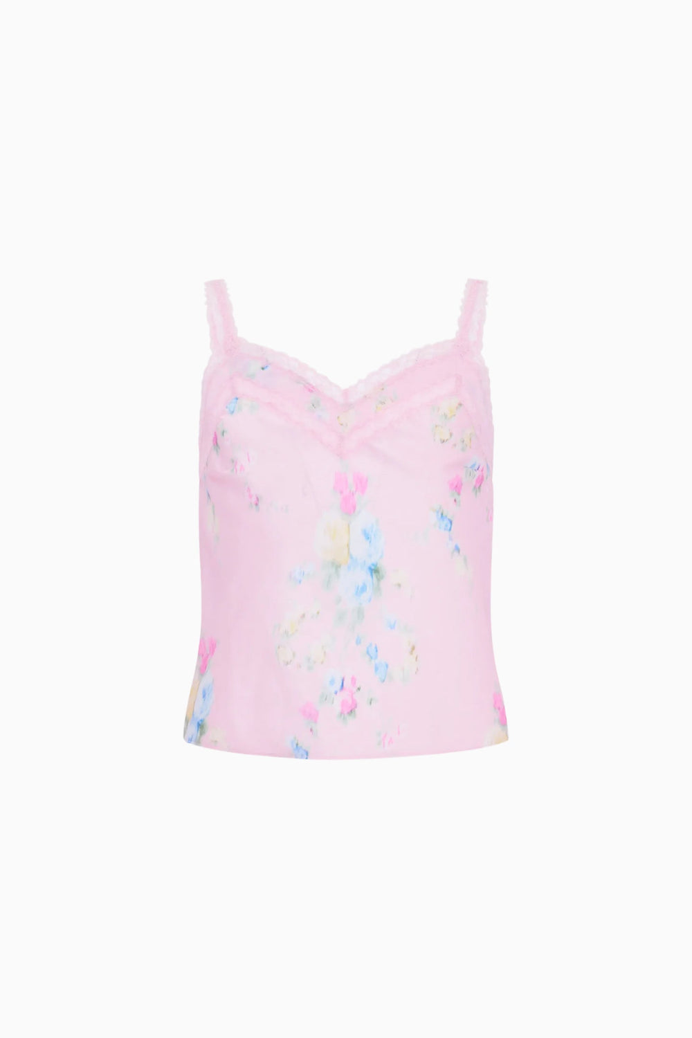 Tween Lirena Satin Floral Top