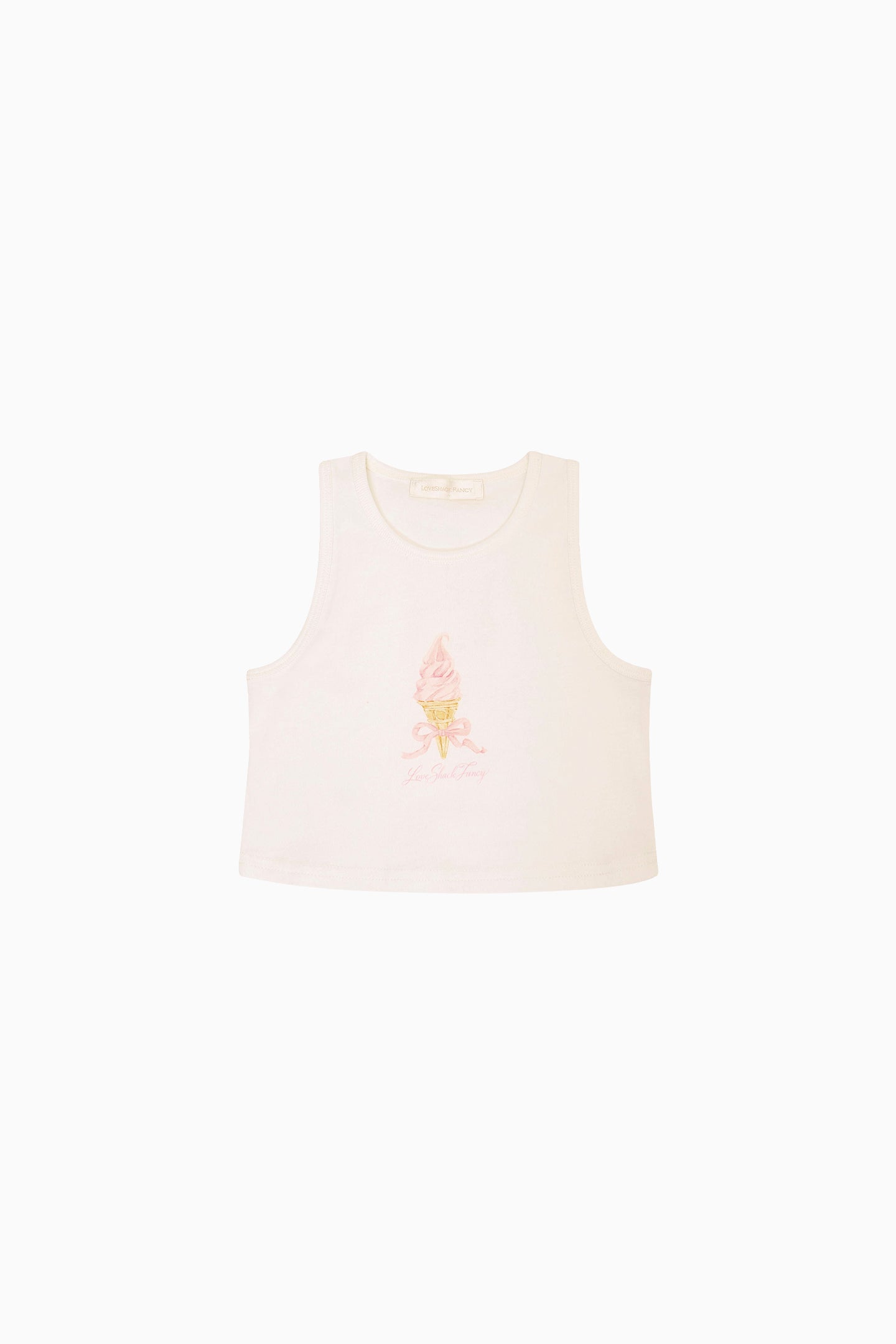 Little Girls Vanilla Twirl Tank