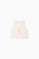 Little Girls Vanilla Twirl Tank