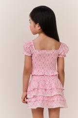Little Girls Sweetheart Fabielle Top