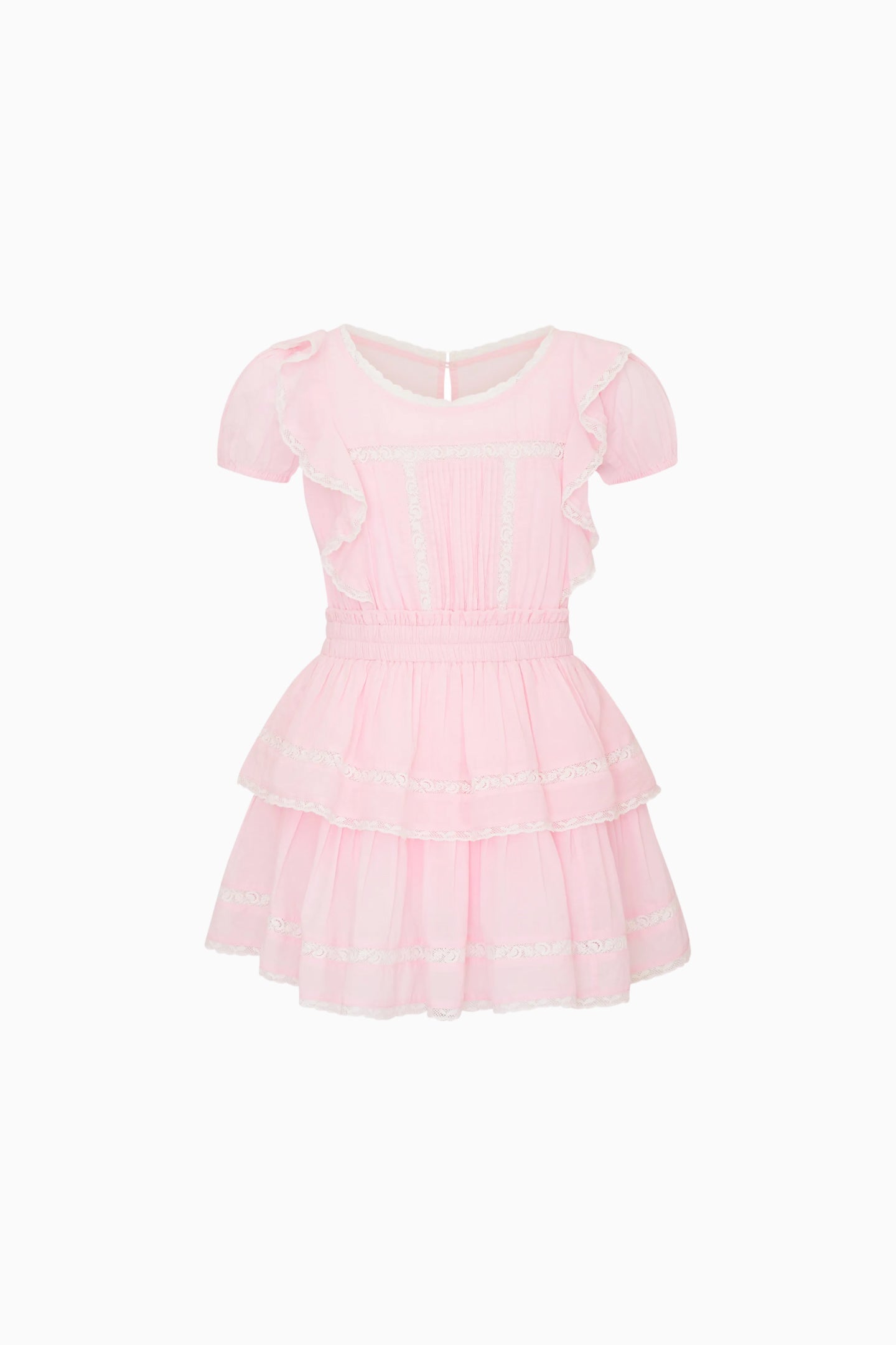 Little Girls Jaime Lace-Trimmed Cotton Dress