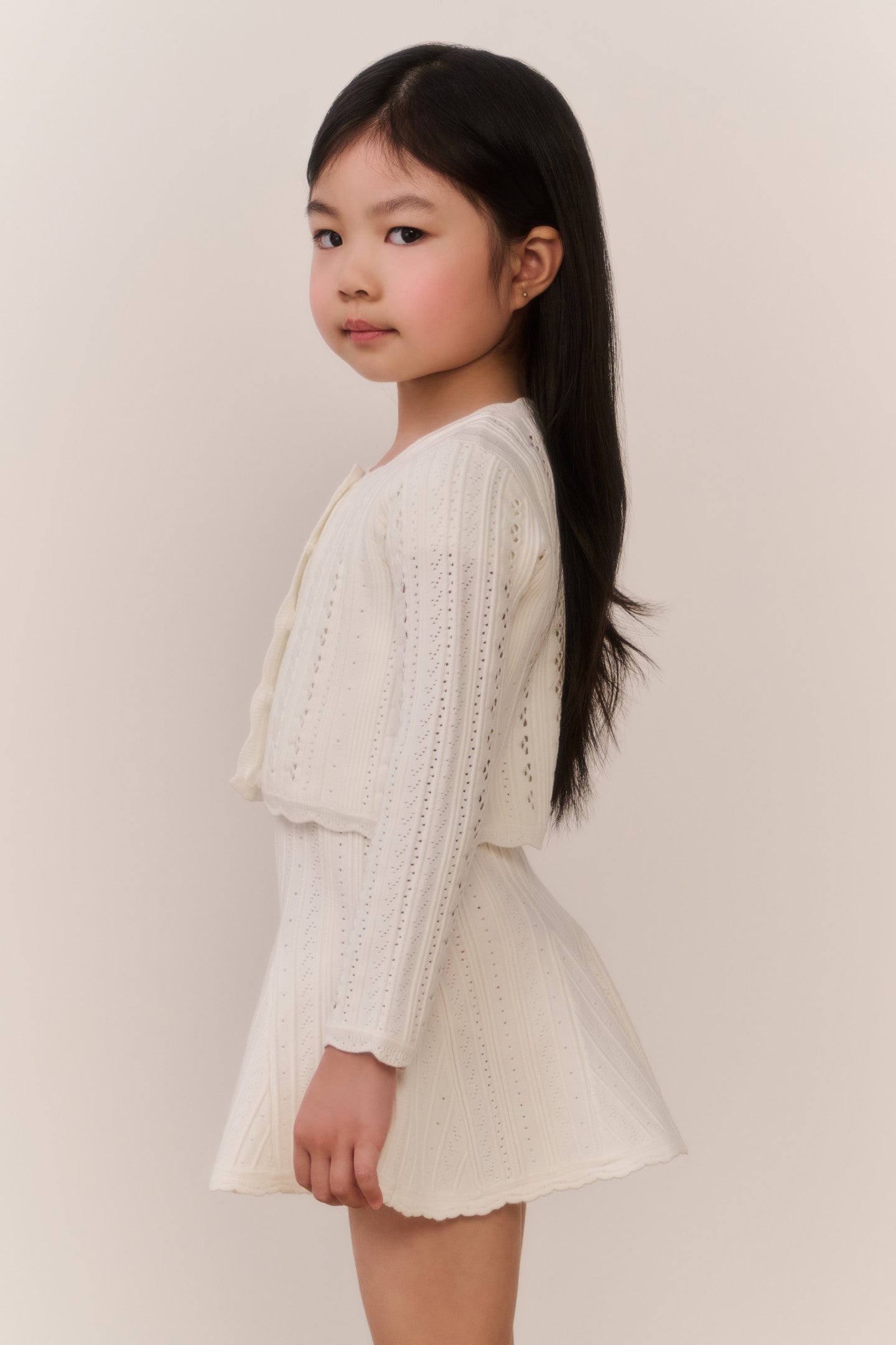 Little Girls Emlynn Pointelle Cardigan