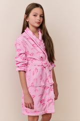 Kiss Print Kids Robe