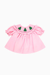 Cecil & Lou Baby Smocked Christmas Tree Set