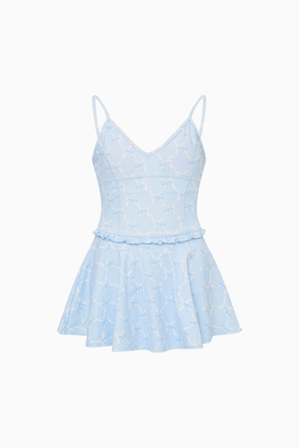 Tween Sariah Bow Print Active Dress