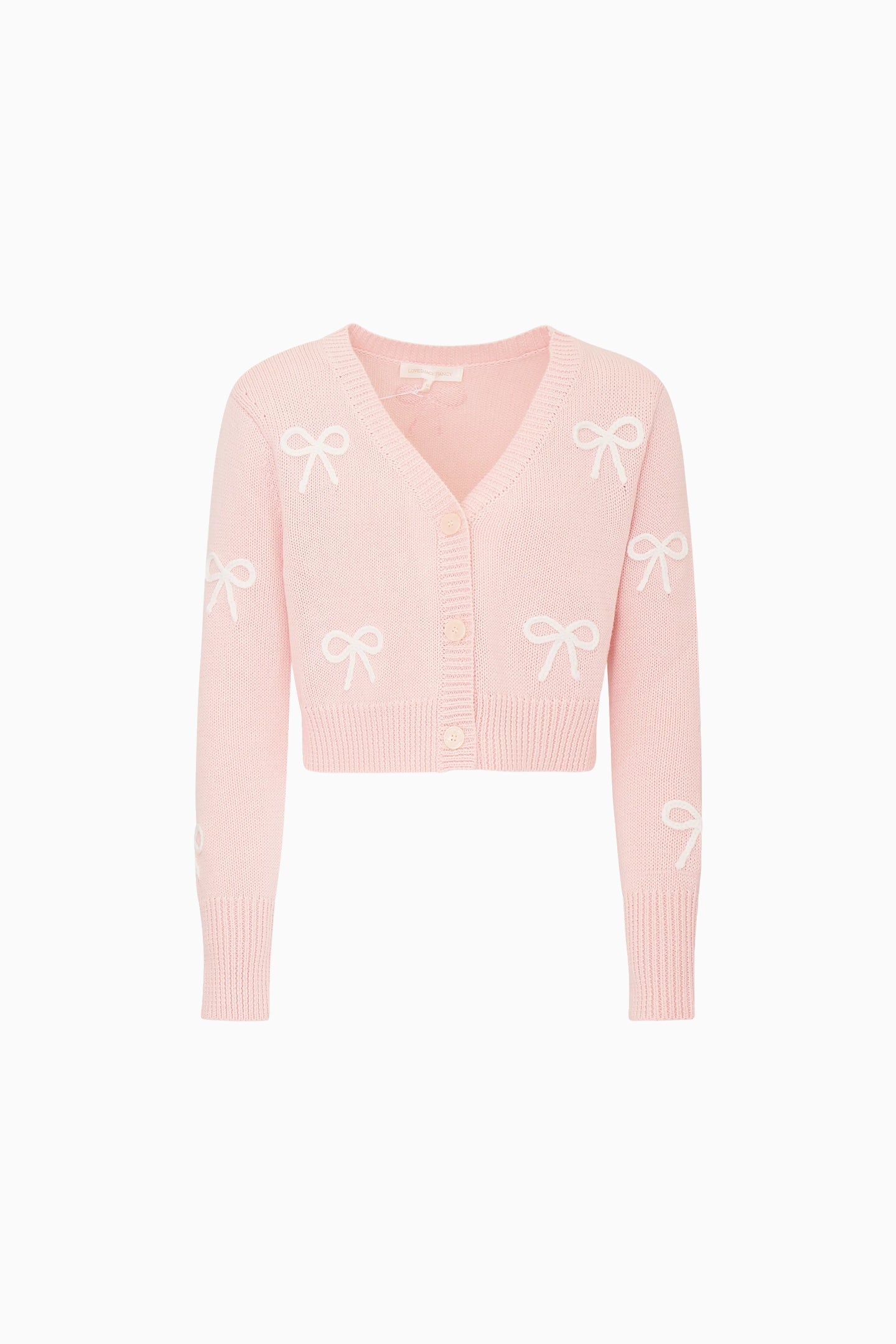 Tween Jayne Bow Embroidered Cardigan