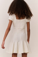 Tween Daffron Stretch Pointelle Dress
