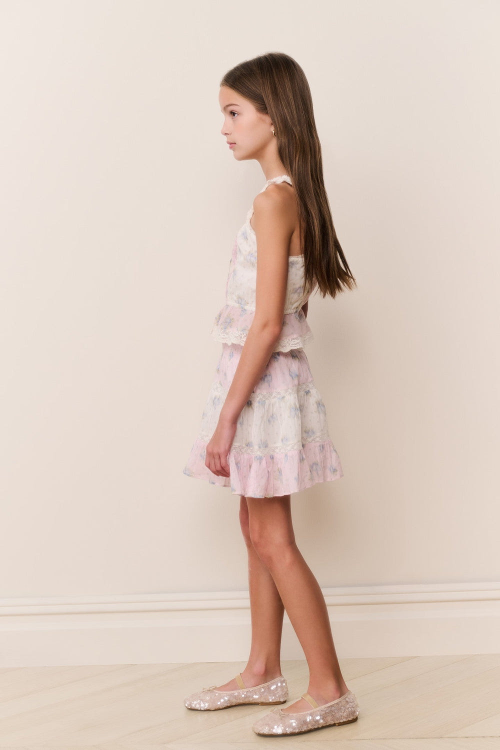 Tween Raf Mixed Print Skirt