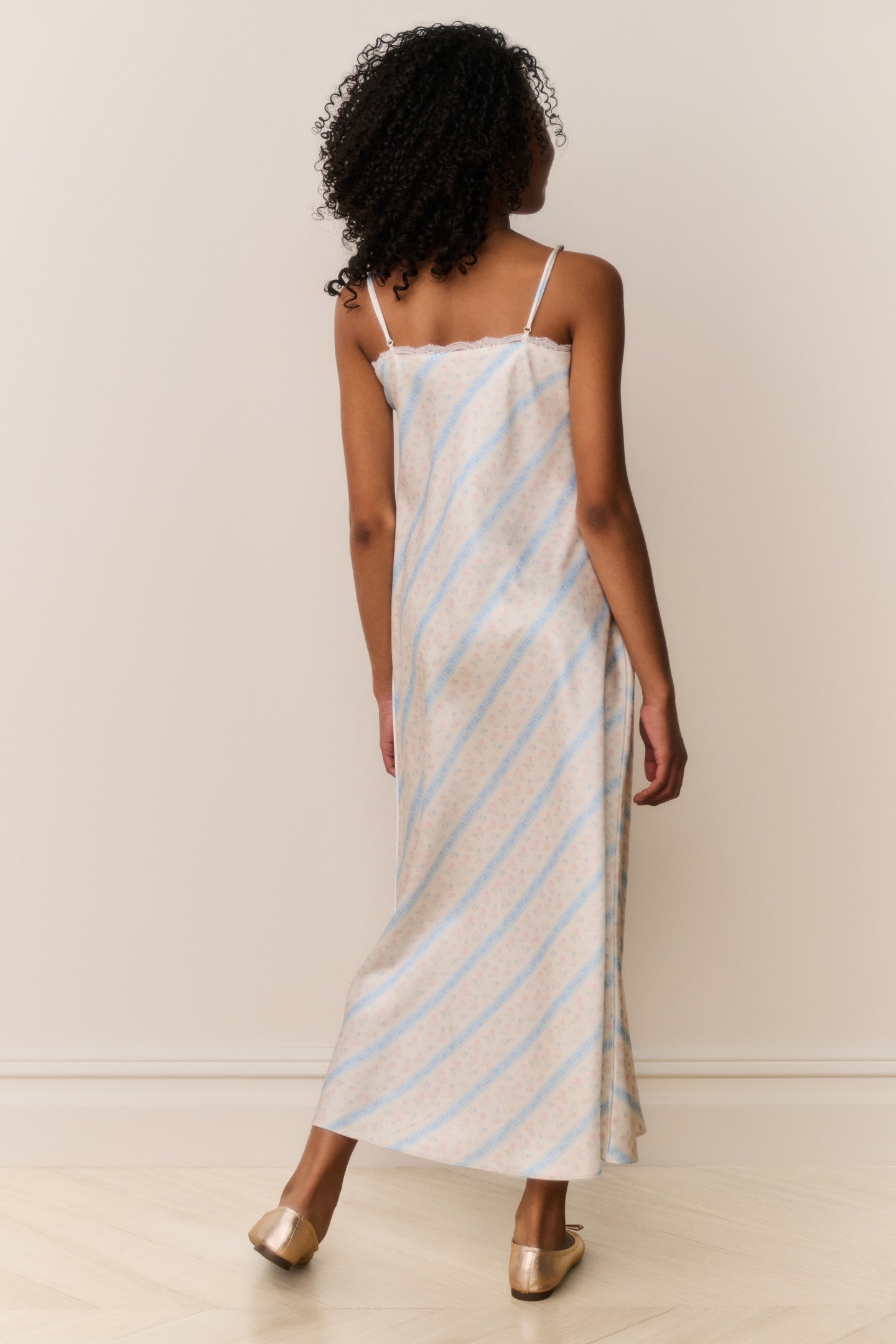 Tween Adelise Floral Stripe Maxi Dress