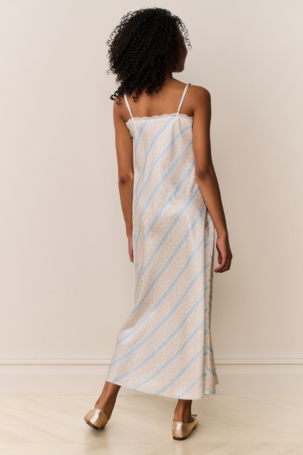 Tween Adelise Floral Stripe Maxi Dress