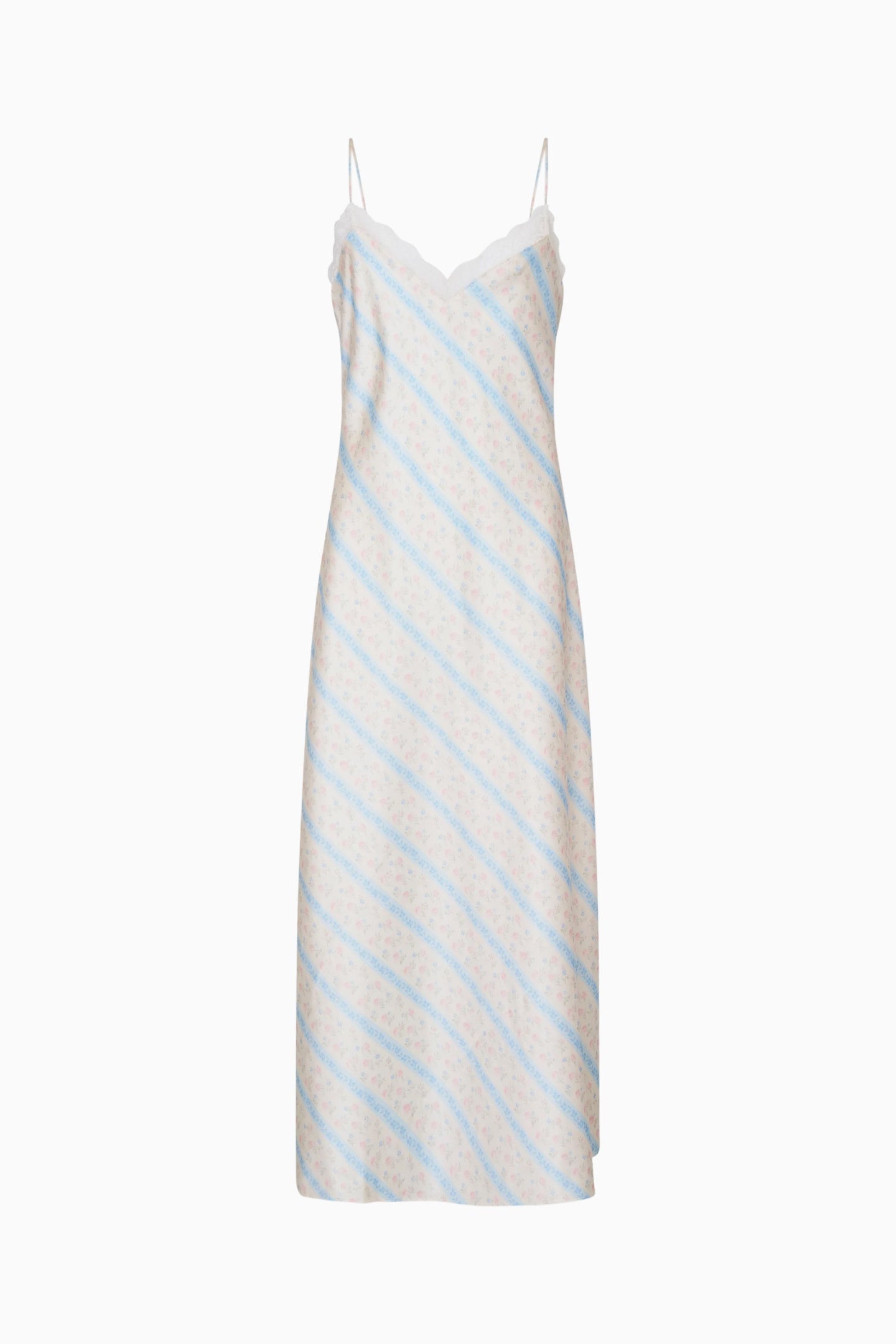 Tween Adelise Floral Stripe Maxi Dress