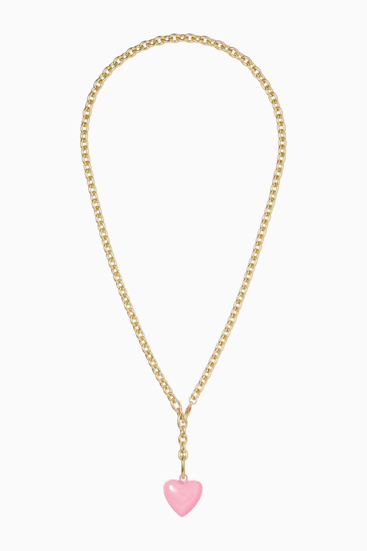 Roxanne Assoulin The Mini Puffy Heart Charm Necklace