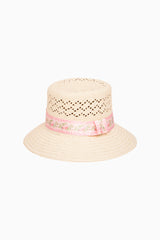 Silan Straw Bucket Hat